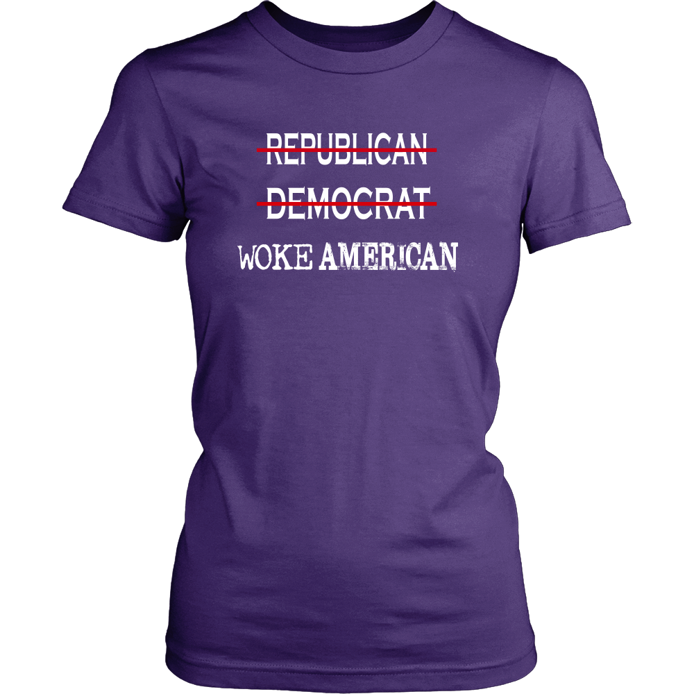 Woke American 3rd Choice District Womens Shirt