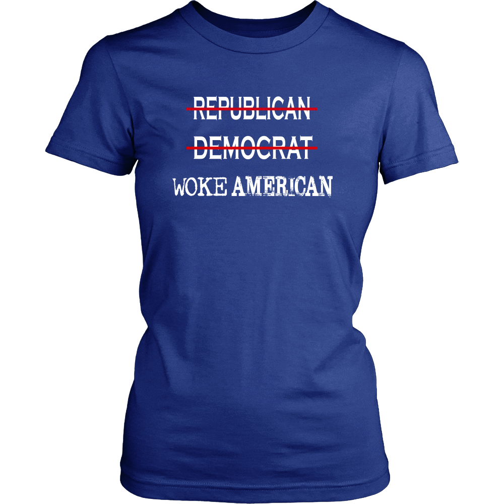 Woke American 3rd Choice District Womens Shirt
