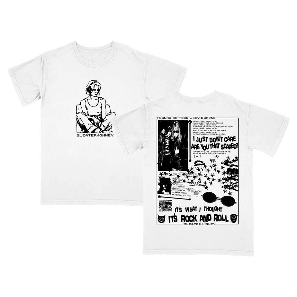 Joey Ramone White T-Shirt