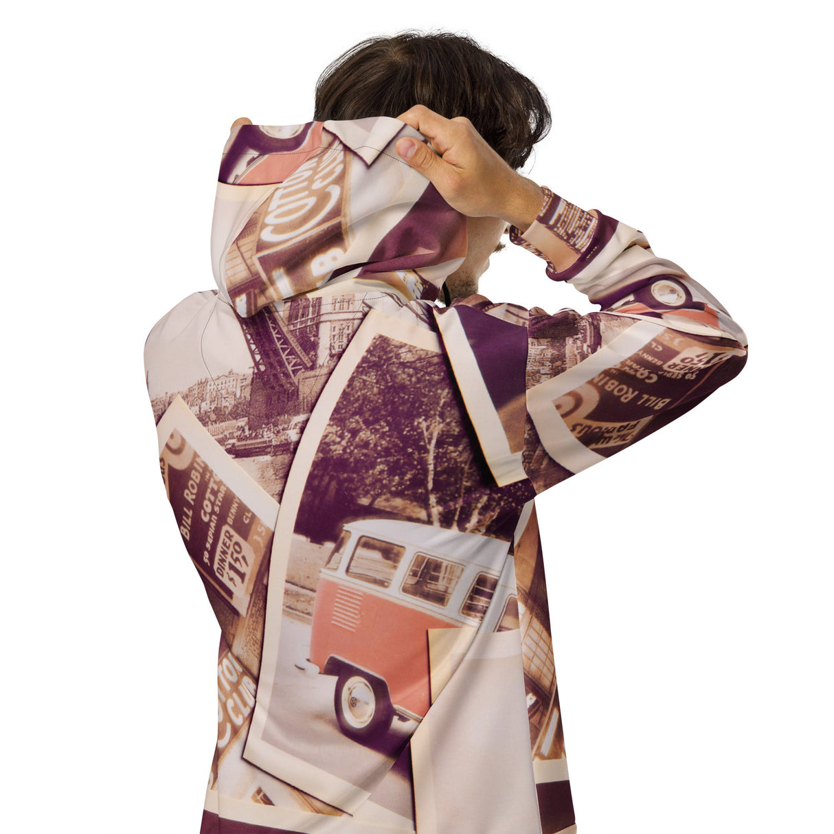 Unisex zip hoodie--UZH06