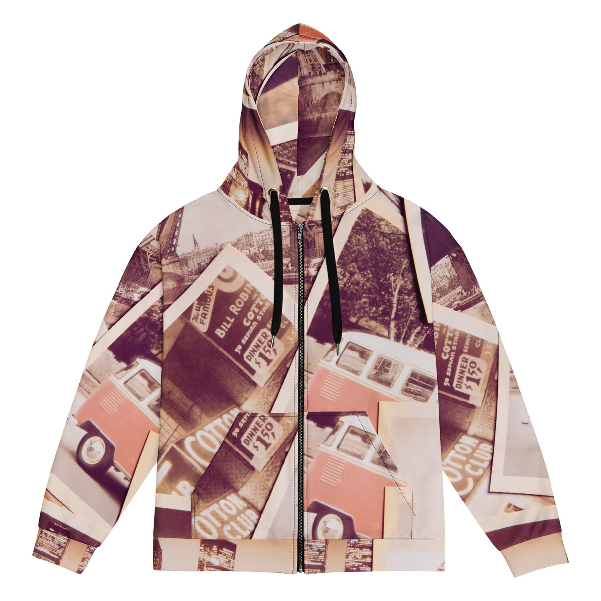 Unisex zip hoodie--UZH06