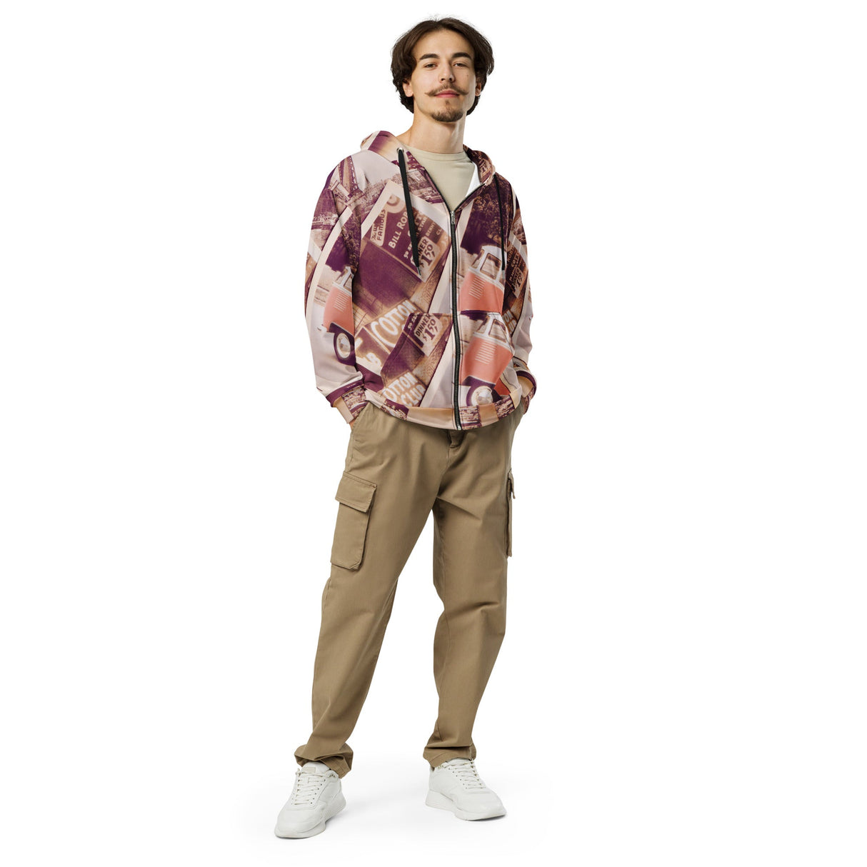 Unisex zip hoodie--UZH06