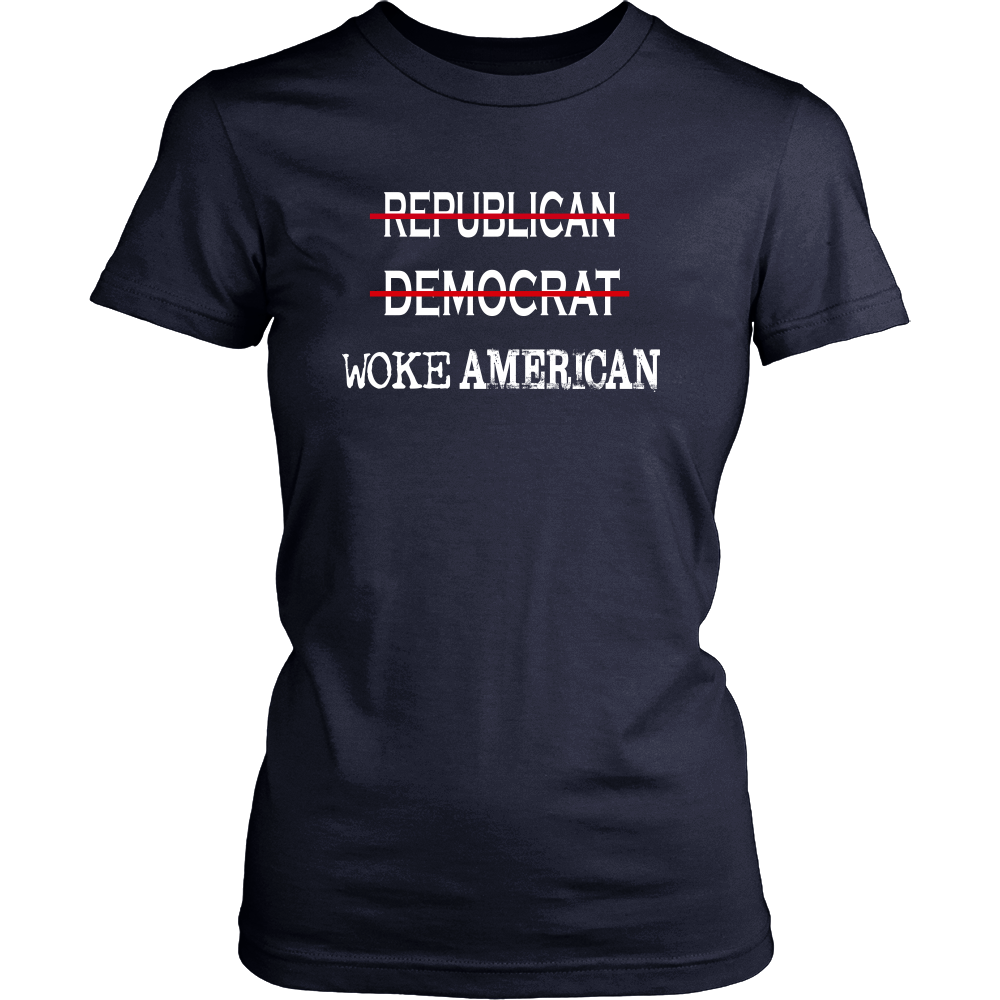 Woke American 3rd Choice District Womens Shirt