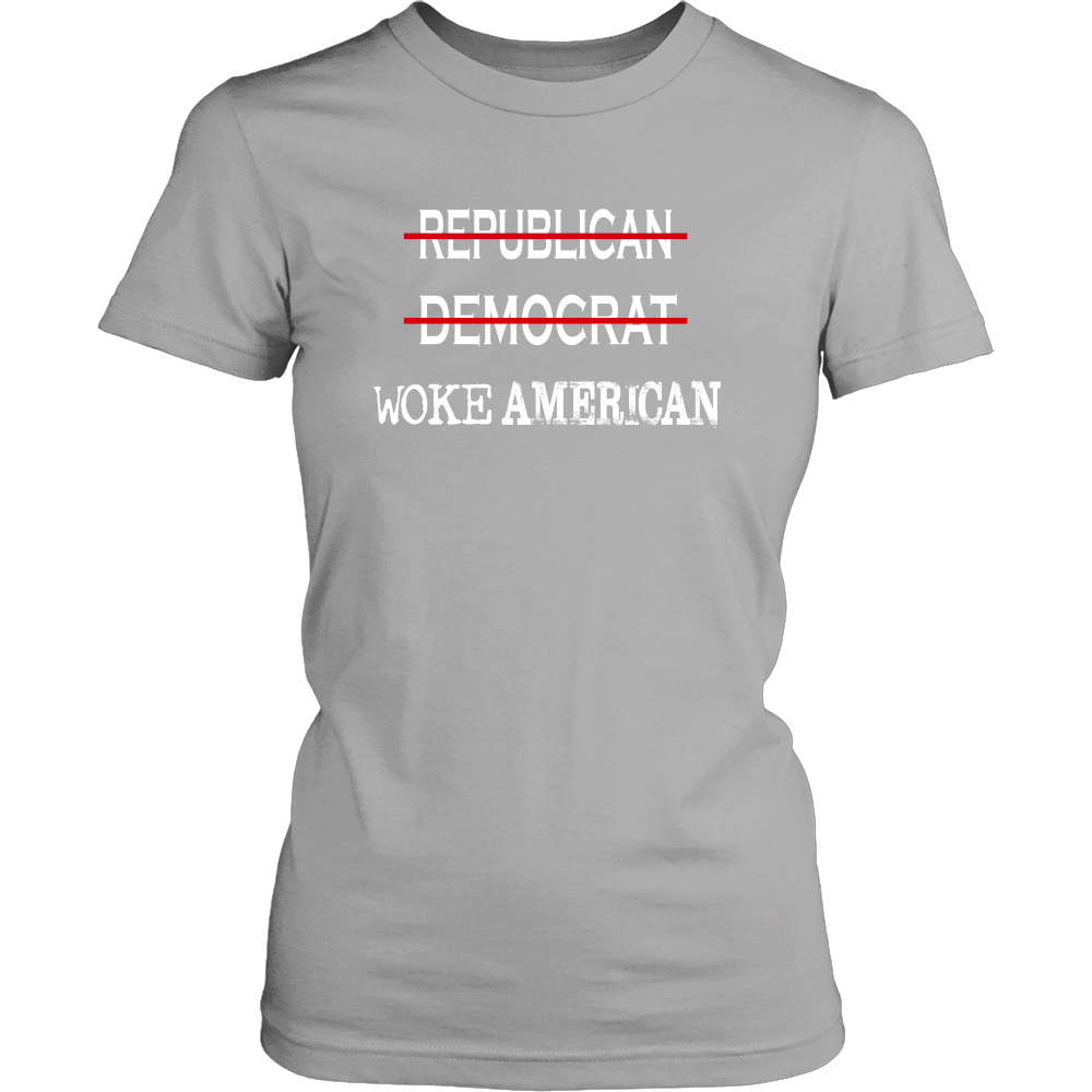Woke American 3rd Choice District Womens Shirt
