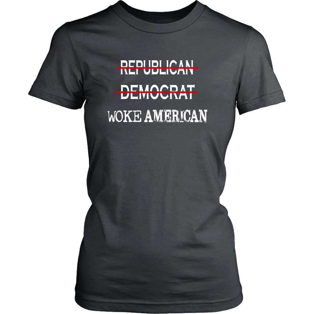 Woke American 3rd Choice District Womens Shirt