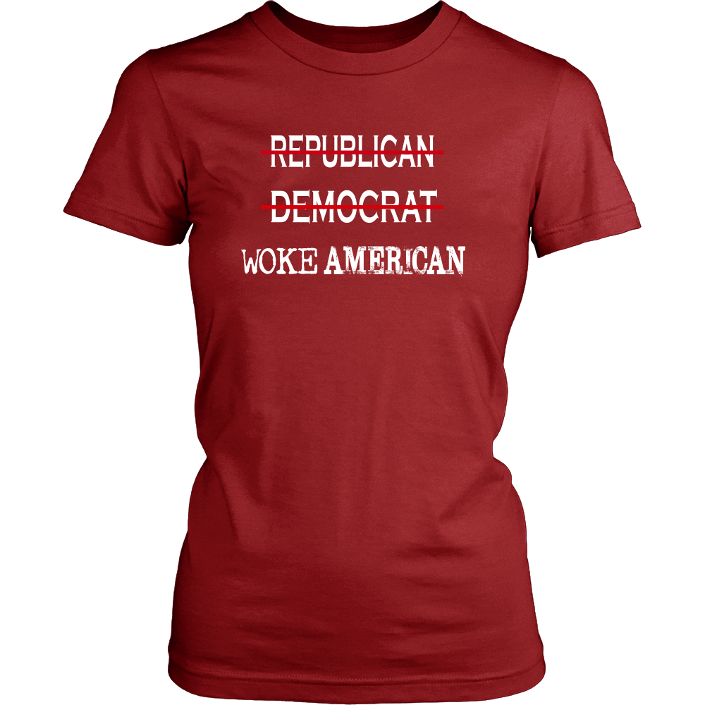 Woke American 3rd Choice District Womens Shirt