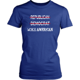 Woke American 3rd Choice District Womens Shirt