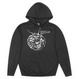 Crouching Black Pullover Hoodie