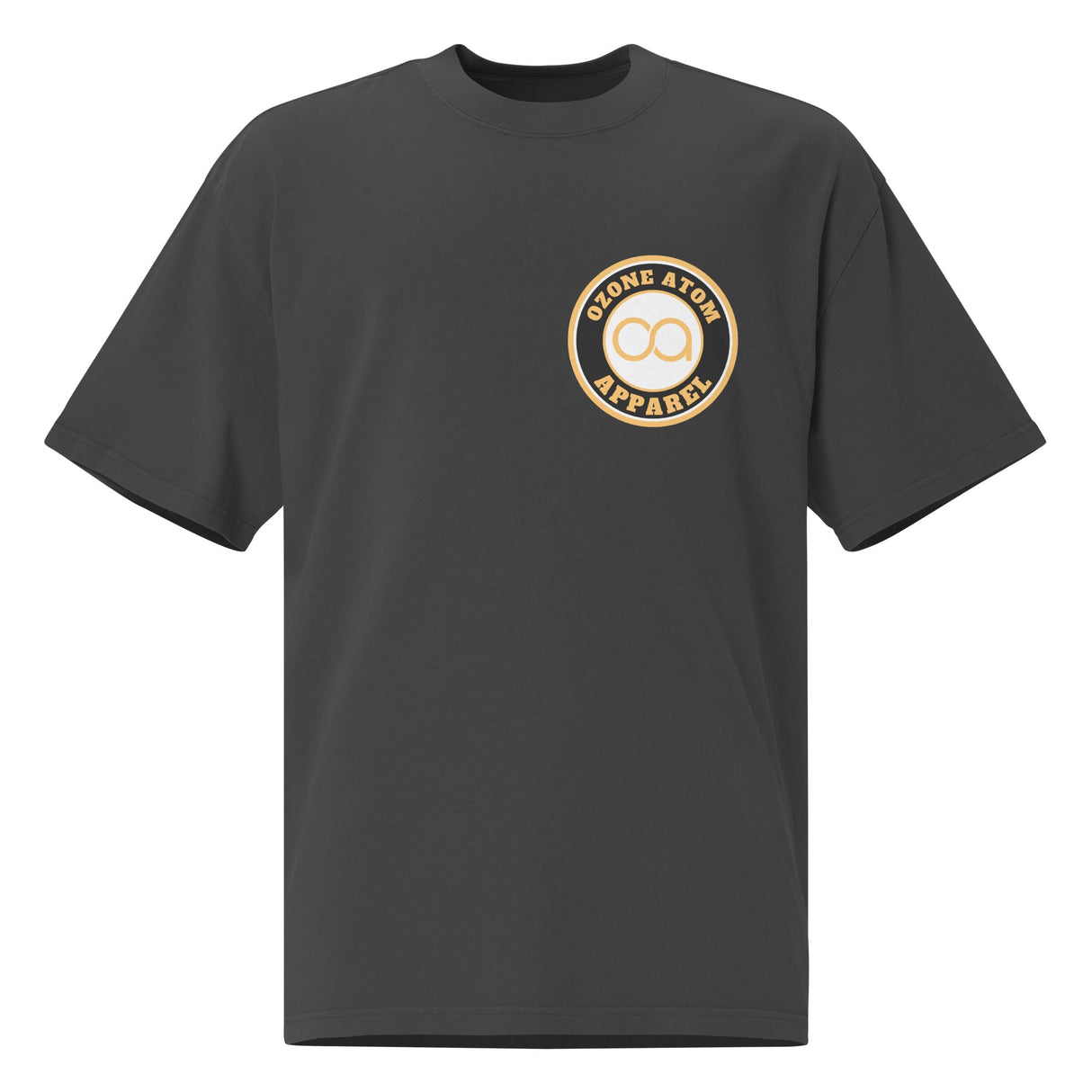 Unisex oversized faded t-shirt with back print 4 colors--MBT056